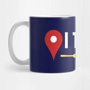 I Travel for Food Mug